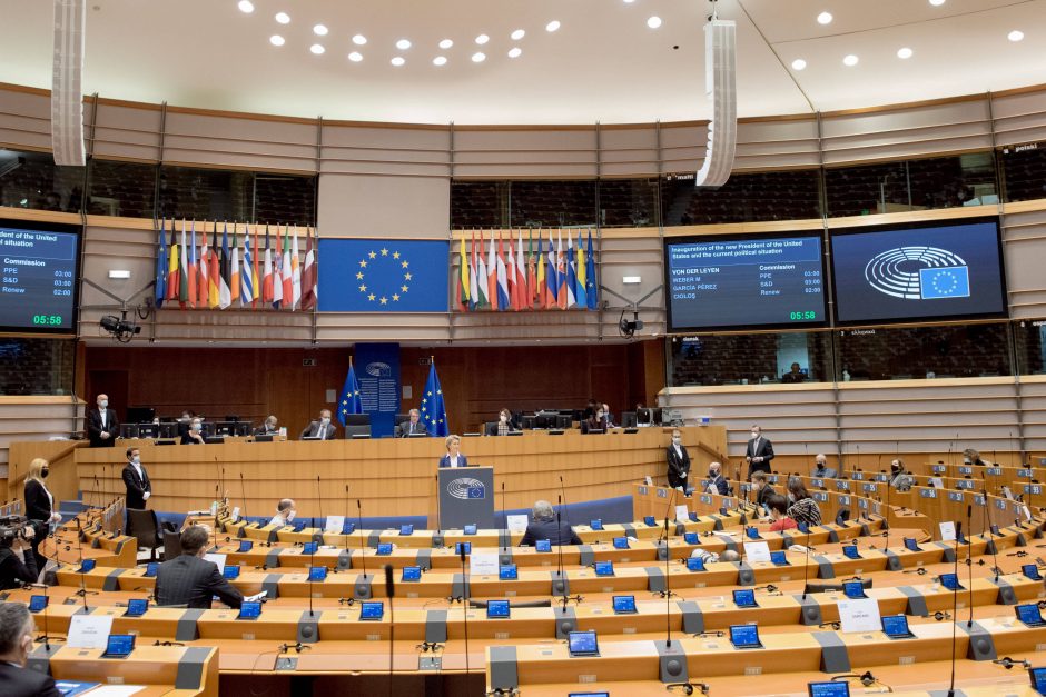 EP pritarė draudimui gauti finansavimą ne iš ES narių politinei reklamai apmokėti