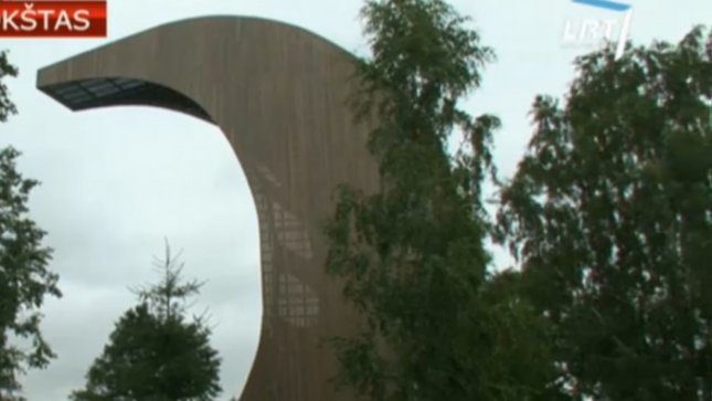 Biržuose baigtas statyti unikalus apžvalgos bokštas