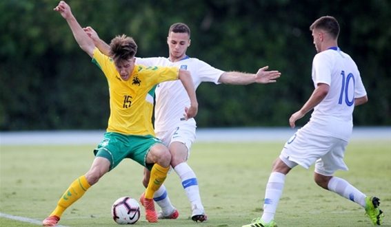 Lietuvos jaunimo futbolo rinktinė pralaimėjo Graikijoje