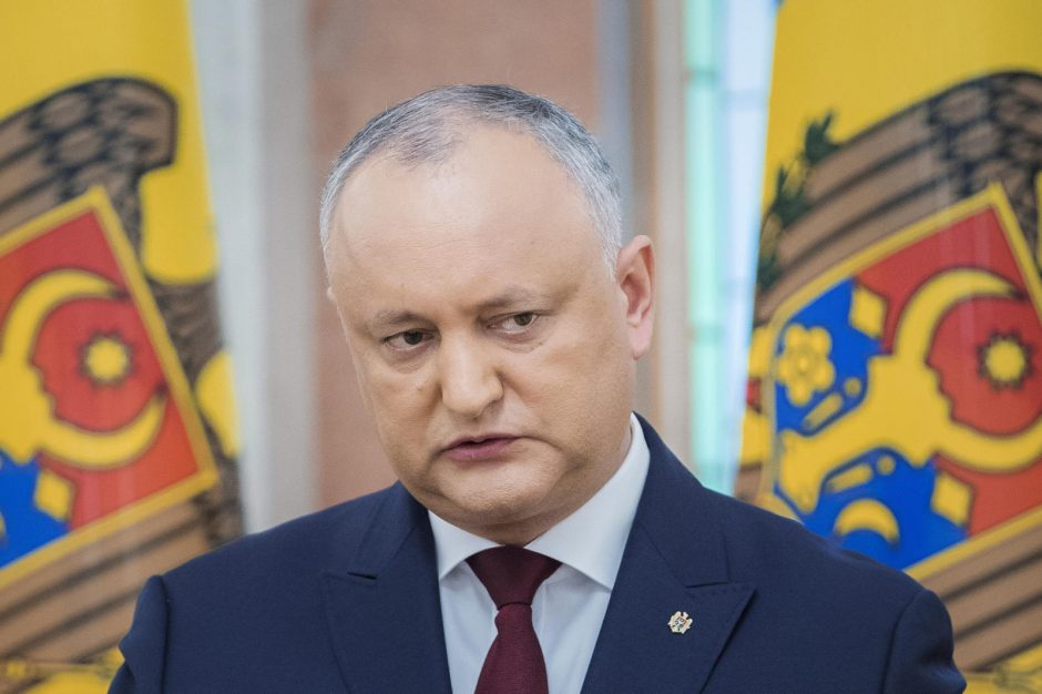 Moldovos prezidentas į premjero postą siūlo savo patarėją I. Chicu