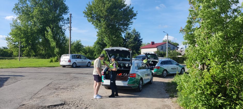 Kauno apskrities keliuose – pusšimtis vairuotojų, neturinčių teisės vairuoti