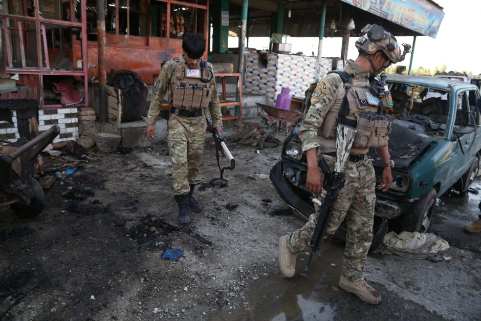Rytų Afganistane susisprogdino savižudis, žuvo mažiausiai devyni žmonės
