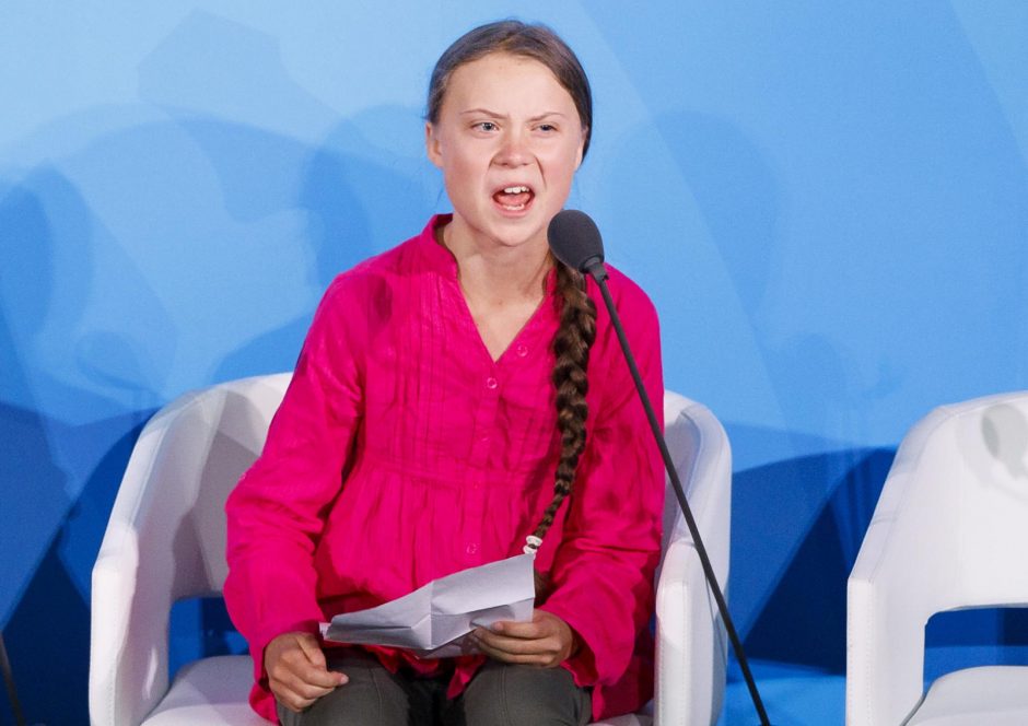 G. Thunberg artėja prie Europos krantų ir žada spėti į klimato susitikimą Madride