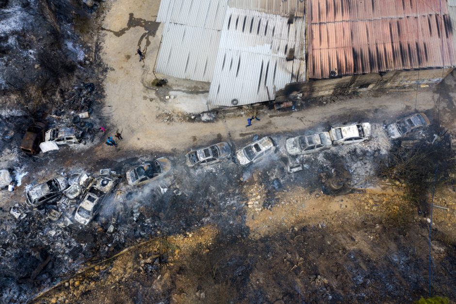 Libane plintant miškų gaisrams, šalis prašo tarptautinės pagalbos