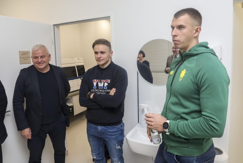 Vilniuje duris atvėrė laboratorija Lietuvos olimpiečiams ir sporto entuziastams