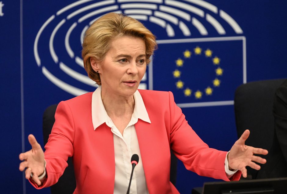 Būsimoji EK pirmininkė U. von der Leyen: ES nepakeis NATO