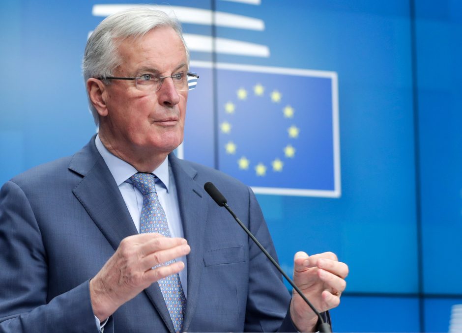 M. Barnier: ES susitarimo su JK „bet kokia kaina“ – nebus