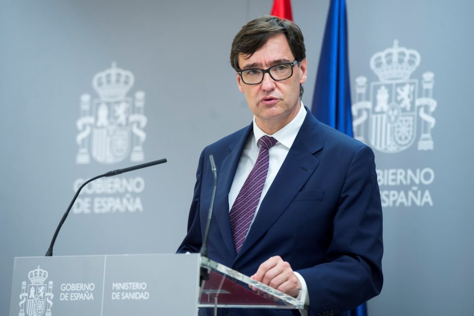 Ministras: Ispanijoje dar yra mažiausiai 120 aktyvių lokalių koronaviruso židinių