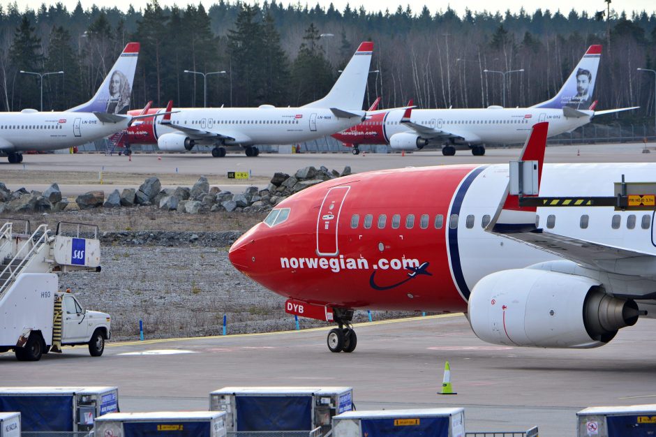 Oro linijos „Norwegian Air Shuttle“ kreipėsi dėl laikinosios apsaugos nuo kreditorių