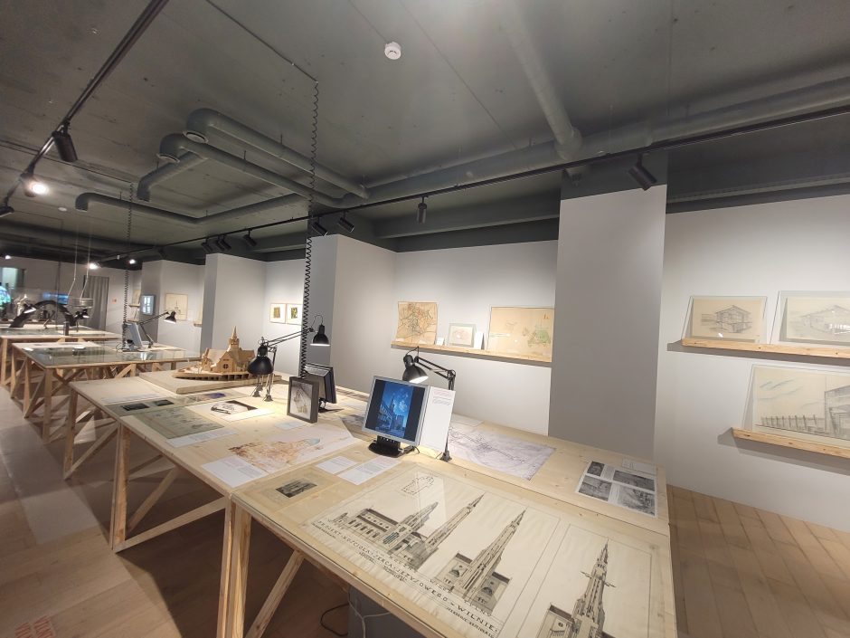 Vilniaus muziejuje atidarytoje naujoje parodoje – nerealizuotos miesto vizijos