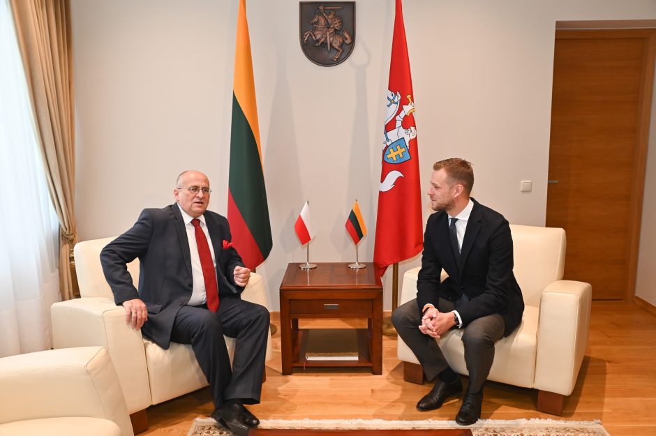G. Landsbergis Lenkijoje aptarė pasirengimą NATO viršūnių susitikimui