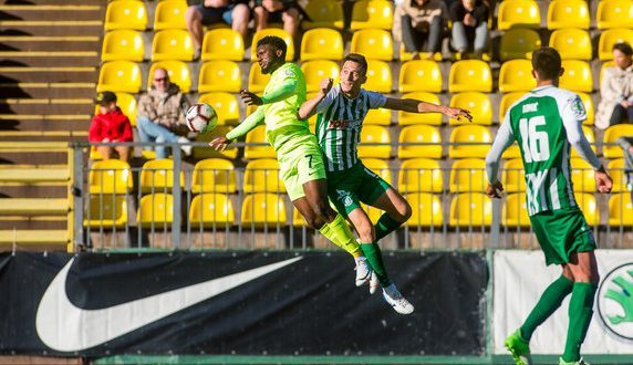 „Riterių“ futbolininkai nugalėjo Vilniaus „Žalgirį“