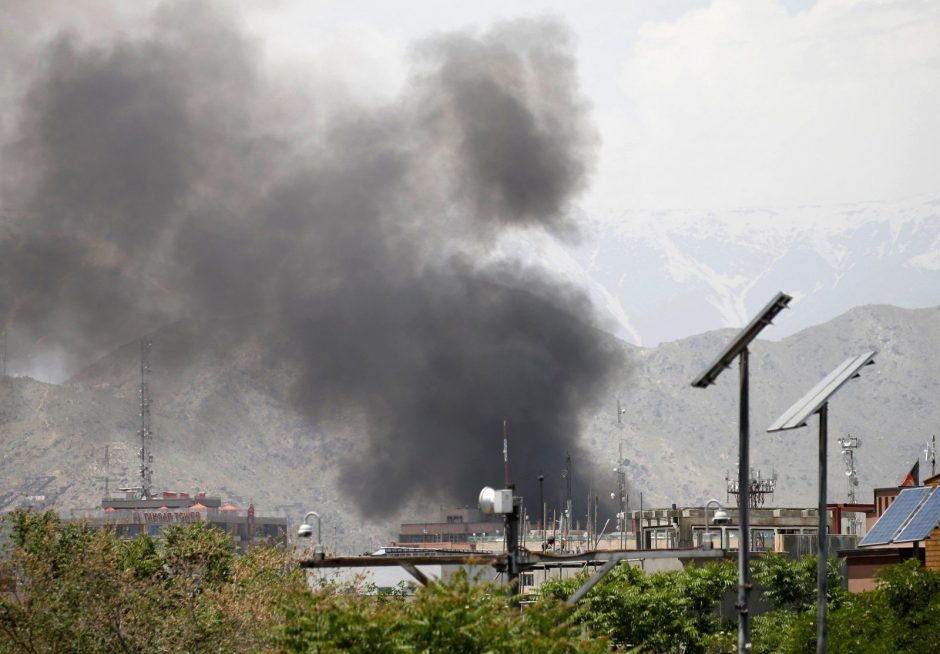 Kabule sprogus bombai nukentėjo keli Rusijos ambasados darbuotojai