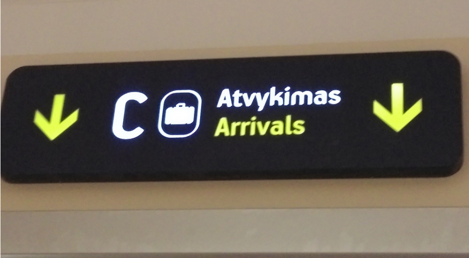 Vilniaus oro uoste sulaikytas trejus metus teisėsaugos ieškotas jurbarkietis