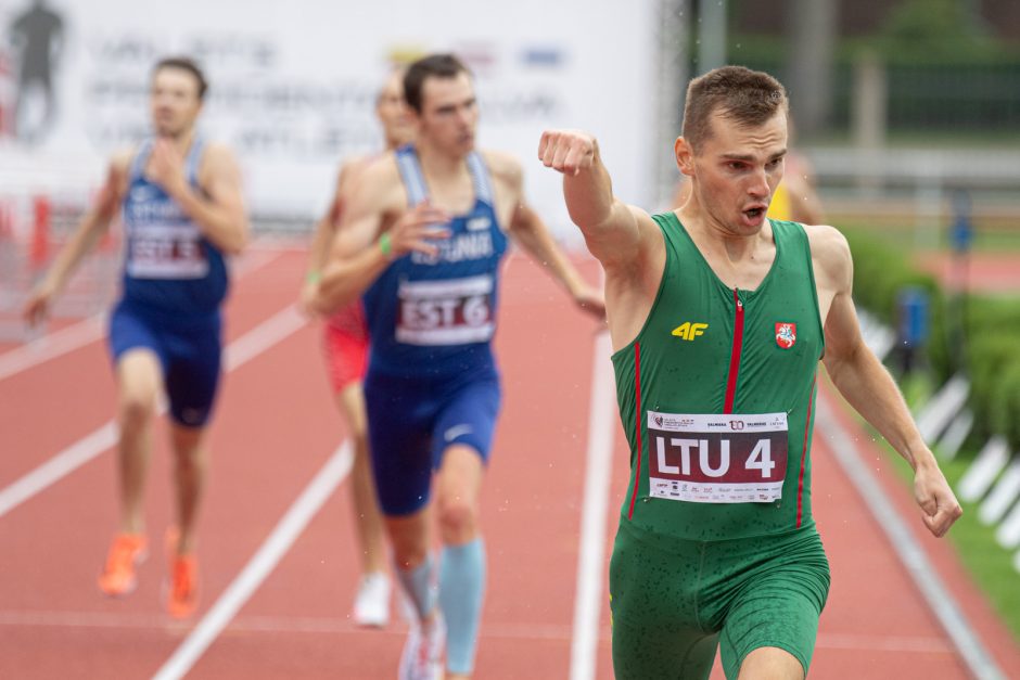 Baltijos lengvosios atletikos čempionate ir vėl daugiausia pergalių iškovojo lietuviai