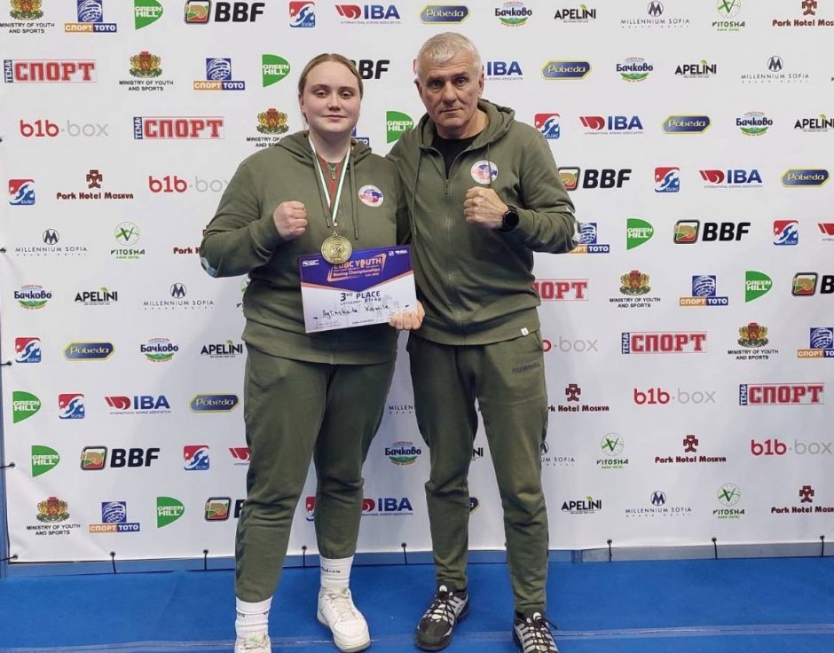 Lietuvos boksininkė Europos jaunimo čempionate iškovojo bronzos medalį