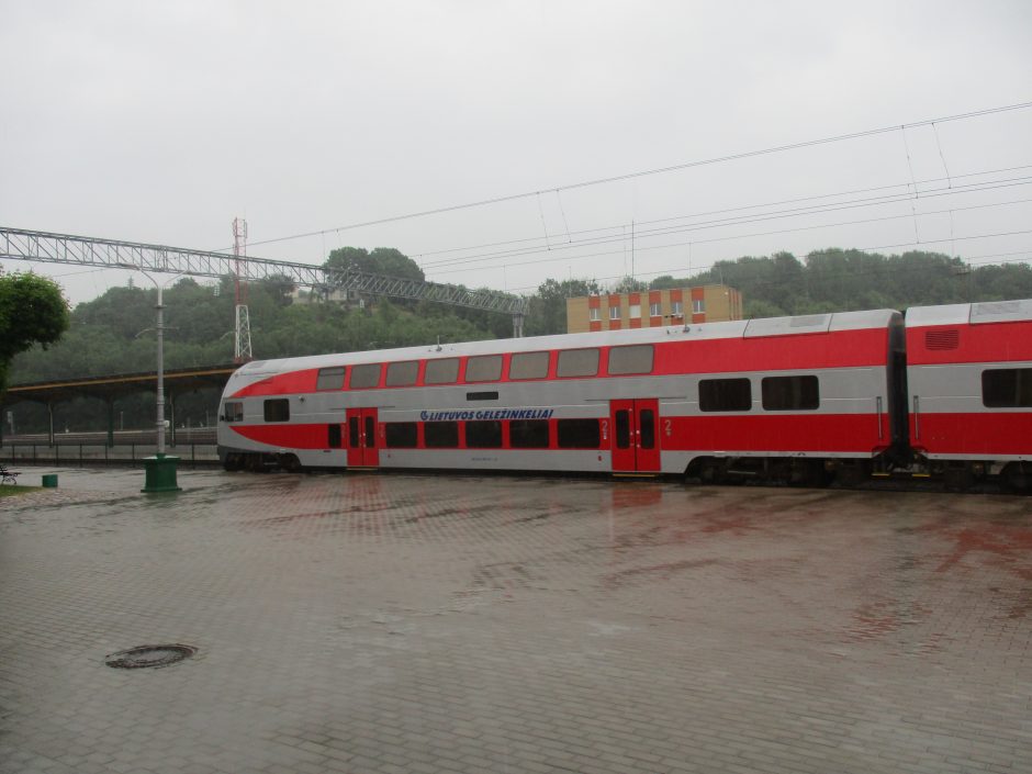 Nuo gruodžio – tiesioginis susisiekimas traukiniais tarp Vilniaus ir Kauno