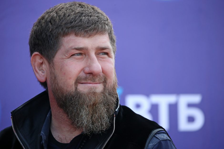 Čečėnijos vadovas R. Kadyrovas pasirodė vyriausybės susitikime