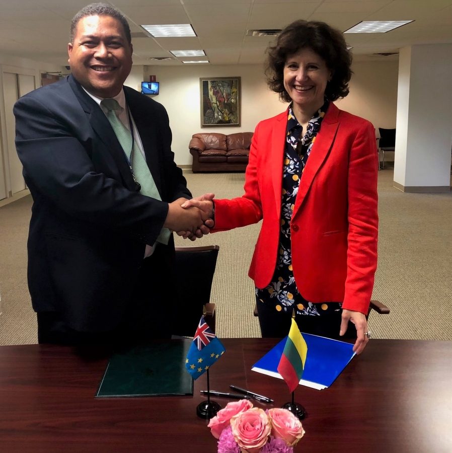 Lietuva užmezgė diplomatinius santykius su Tuvalu 
