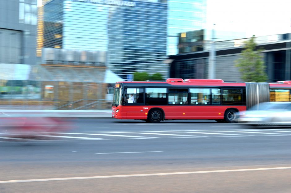 Birželio 3 d. keisis 14, 18, 115 maršrutų autobusų eismo organizavimas