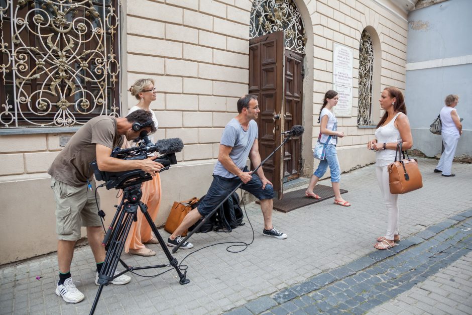 Vilniuje atnaujinami filmavimo darbai