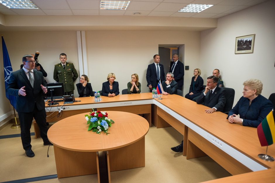 Slovėnijos prezidentas domėjosi Lietuvos kibernetinio saugumo sistema
