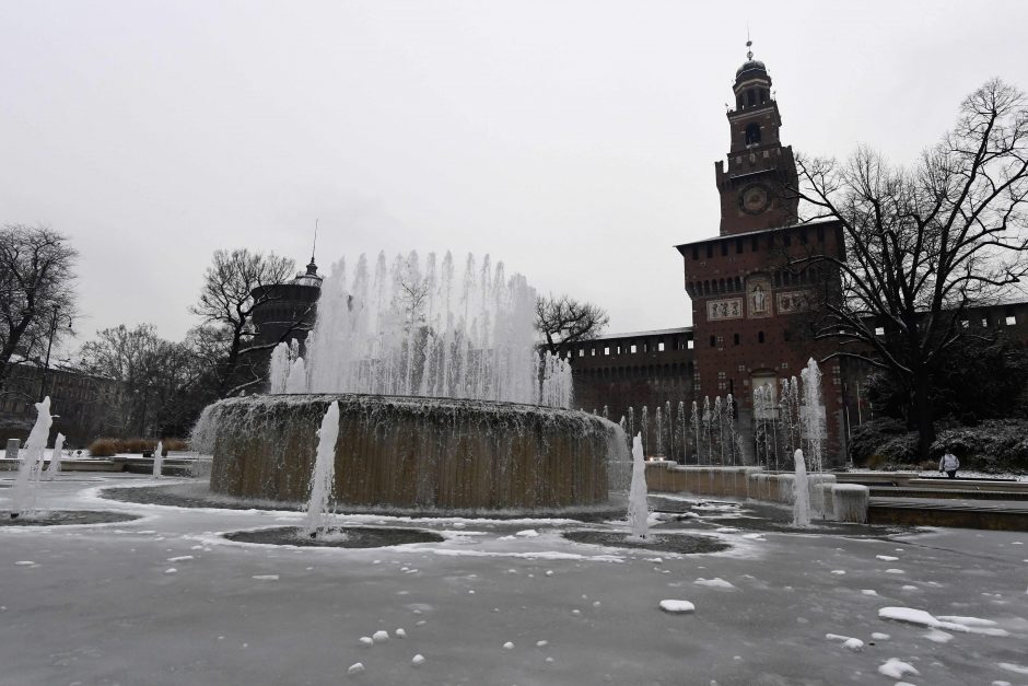 Europa ruošiasi naujai pavojingų pūgų ir šalčių bangai