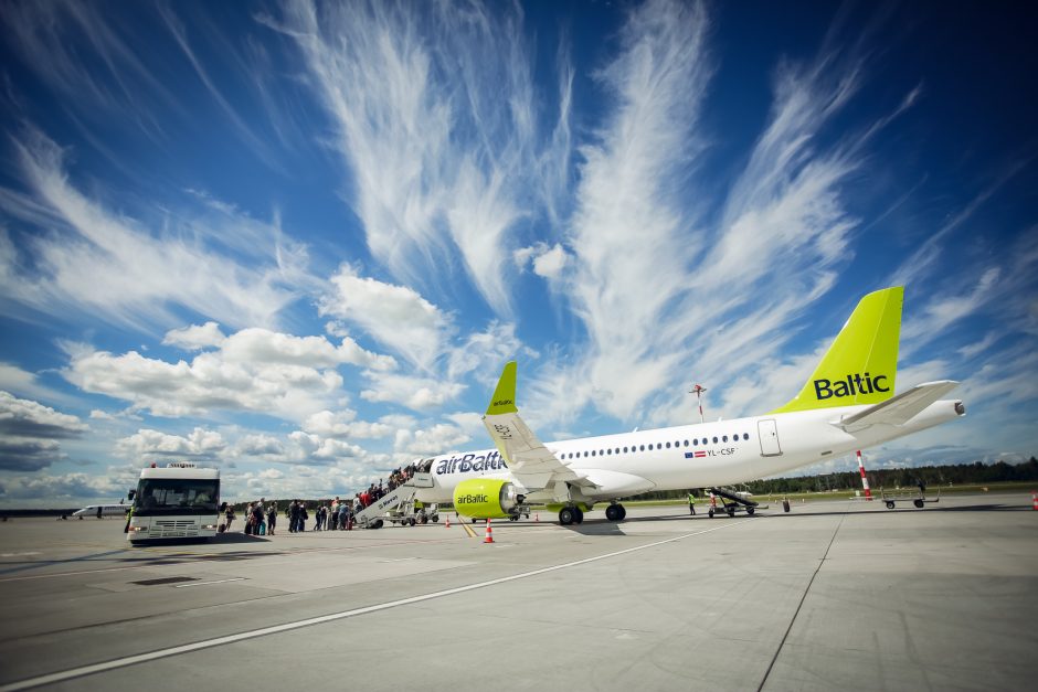 „airBaltic“ skelbia naujas kryptis kitam vasaros sezonui