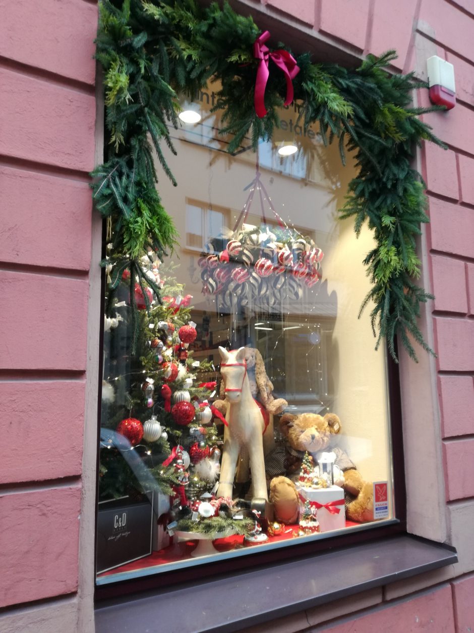 Vilnius išsirinko gražiausią kalėdinę vitriną
