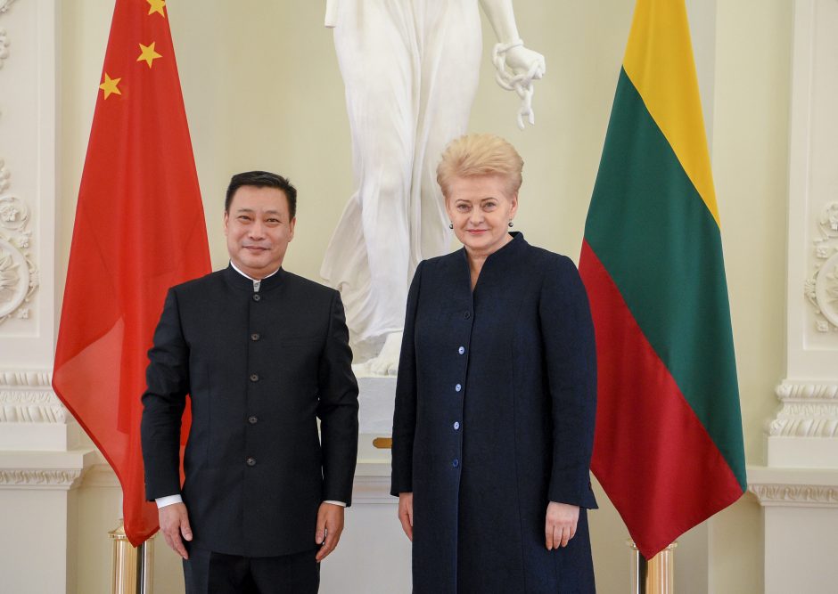 Darbą pradeda naujas Kinijos ambasadorius Lietuvoje