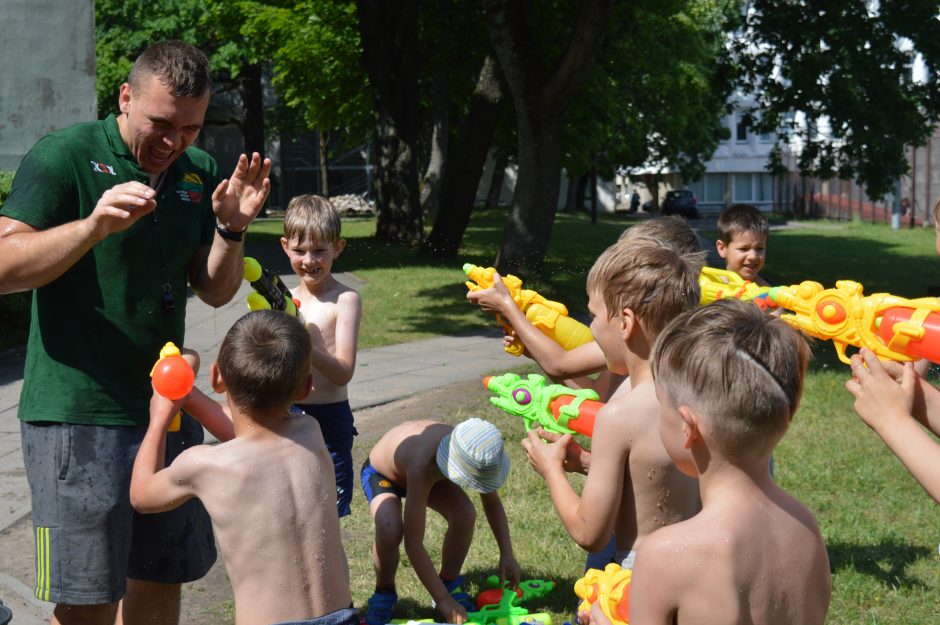 Aktyviai praleisti vasarą kviečia krepšinio stovykla vaikams
