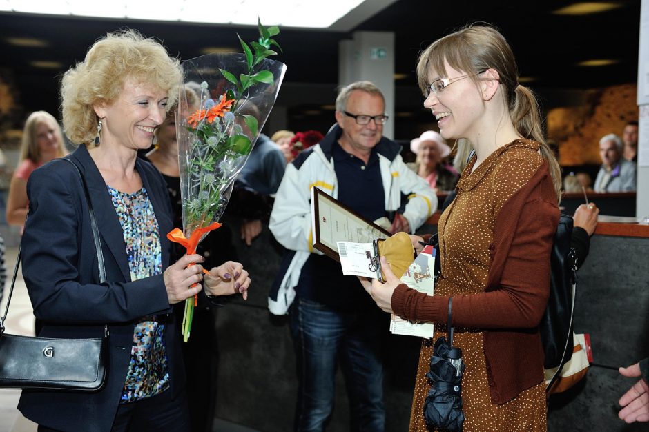 Dešimttūkstantąja Valdovų rūmų lankytoja tapo lietuvių kalbos mokytoja