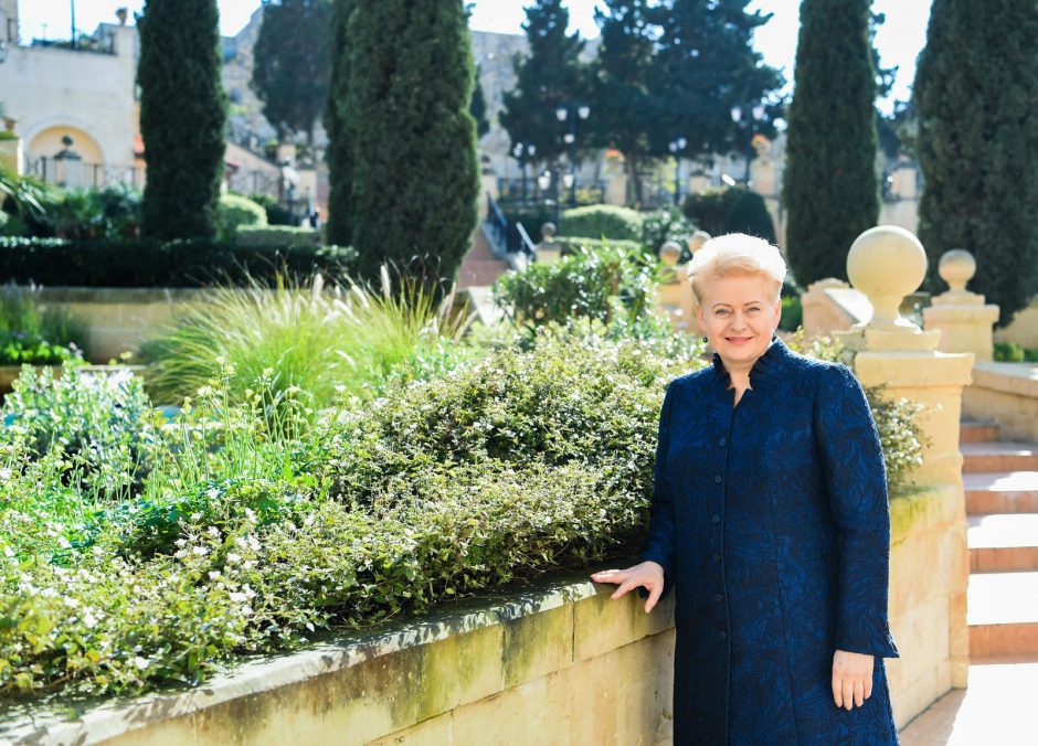 D. Grybauskaitė: Malta puikiai supranta Lietuvos interesus