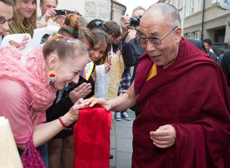 Dalai Lama apsilankys Lietuvos Seime ir Vilniaus Rotušėje