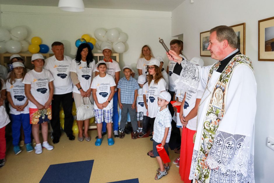 Fabijoniškėse duris atvėrė atnaujintas vaikų dienos centras