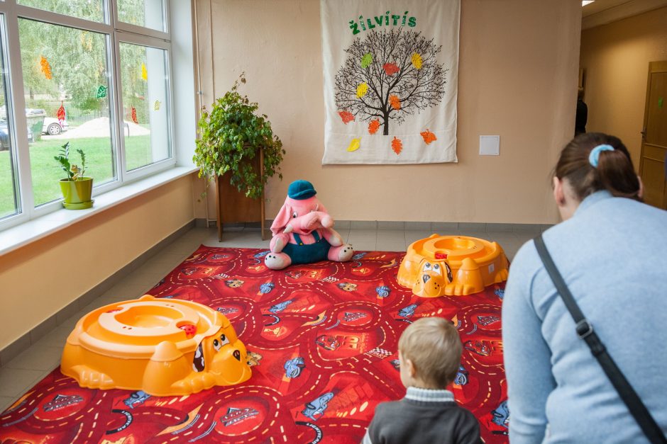 Naujame Vilniaus lopšelio-darželio „Žilvitis“ filiale įsikūrė 47 vaikai
