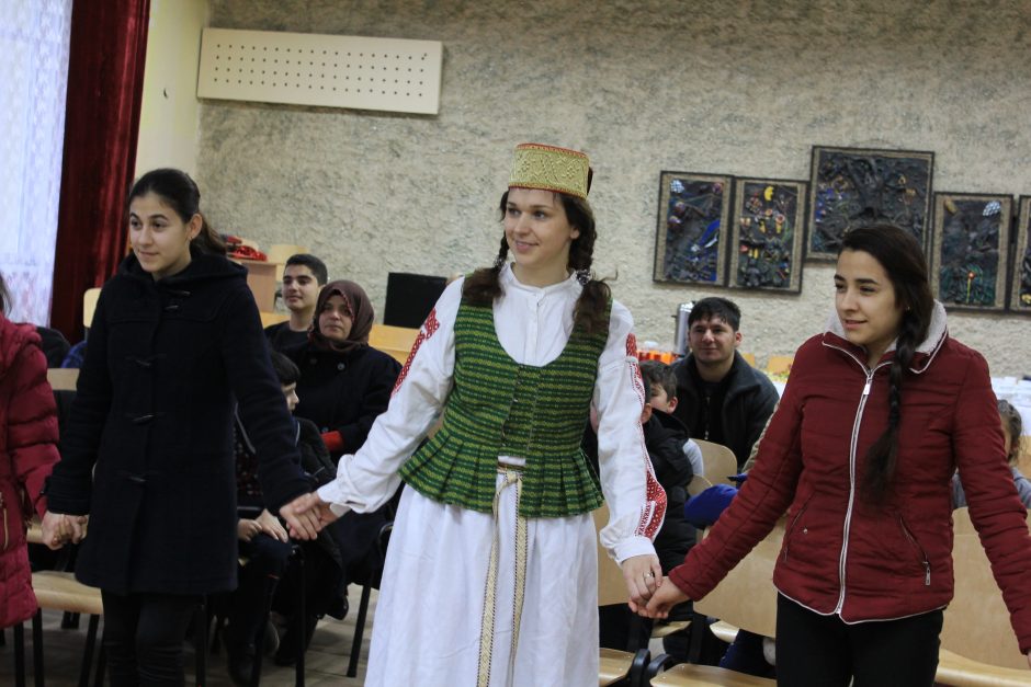 Pabėgėliams iš Sirijos – lietuviškų Kalėdų dvasia