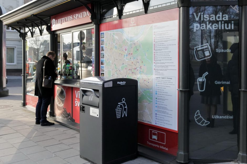 Vilniuje – 12 naujų „Narvesen“ paviljonų ir „Lietuvos spaudos“ kioskų