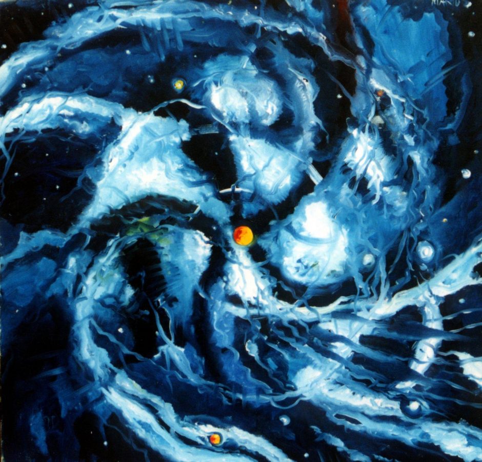 Sostinės planetariume – dailininko M. Abramavičiaus mūza