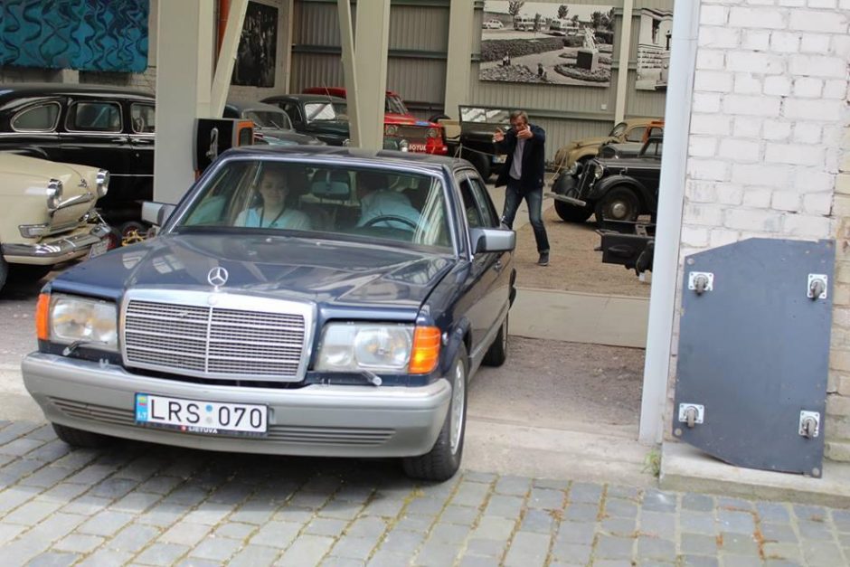 Muziejui padovanotas V. Landsbergį vežiojęs automobilis