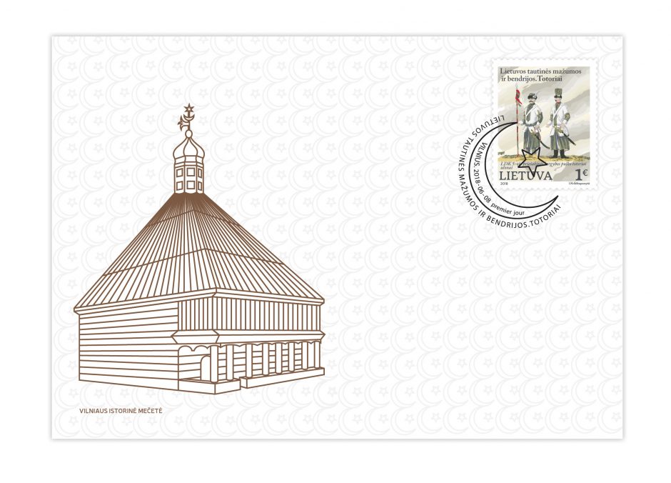 Lietuvos paštas išleidžia totoriams skirtą pašto ženklą