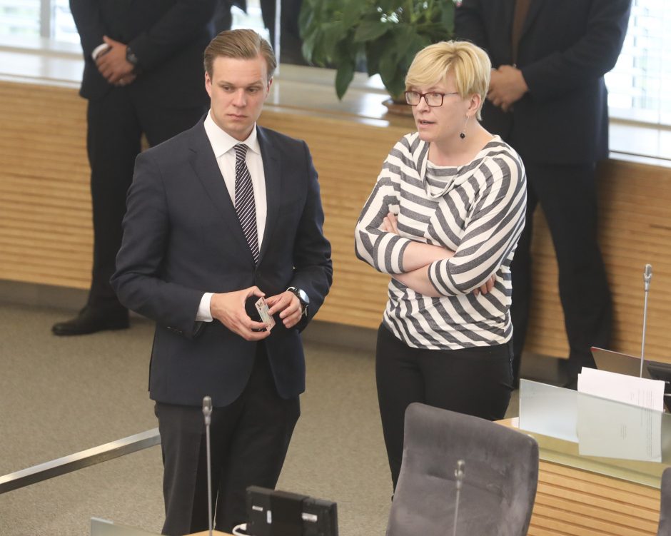 Prezidentė: politinės korupcijos byla atskleidė „neregėtą Lietuvą“