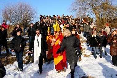 Tibeto gynėjai protestuos Vilniuje