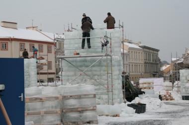 Vilniuje gimsta ledinis miestas (programa,video)