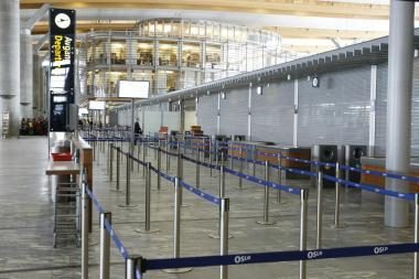 Norvegijoje dėl įtartino paketo uždarytas Haugesiundo oro uostas