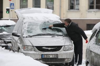 Orai Kaune: sniegas trumpam aprims, bus šalčiau