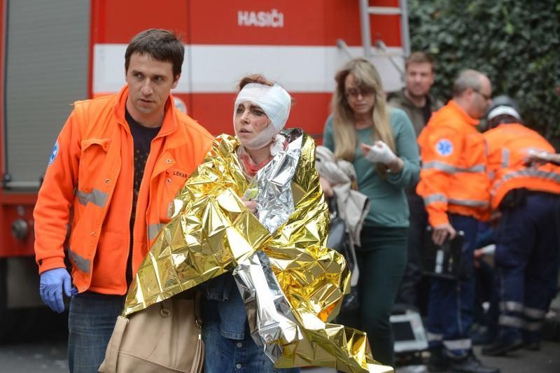 Prahoje per sprogimą nukentėjo daugiau nei pusšimtis žmonių 