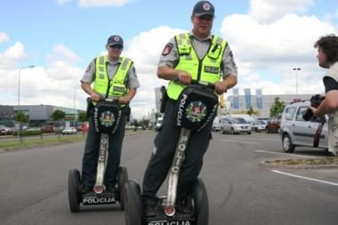 Vilniaus policininkai patruliuos važiuodami „Segway“