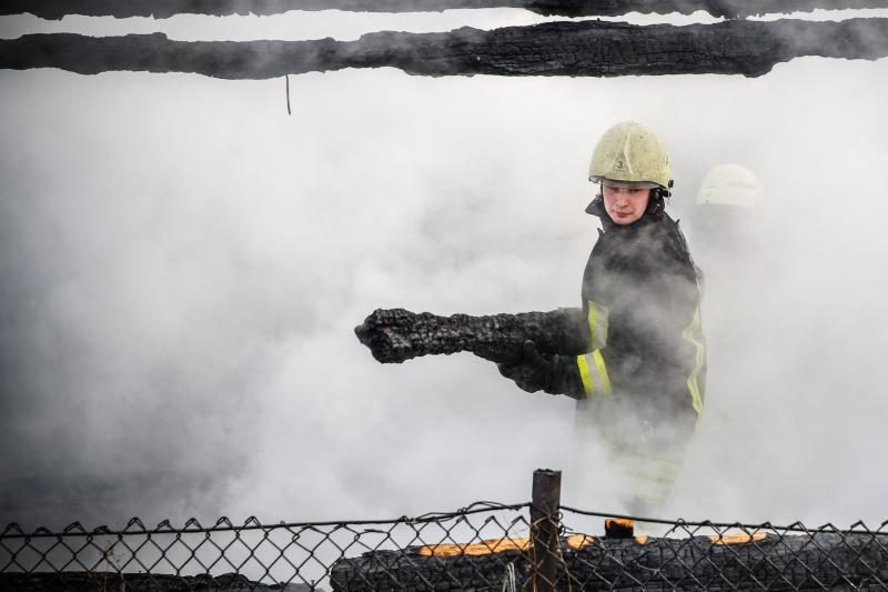 Per parą kilo 83 žolės gaisrai, sudegė 12 pastatų