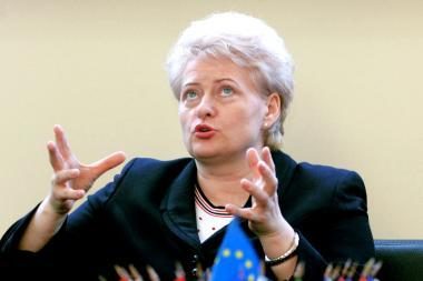 D. Grybauskaitė: nepaisant šnipinėjimo skandalo, ES ir JAV partnerystė lieka svarbi